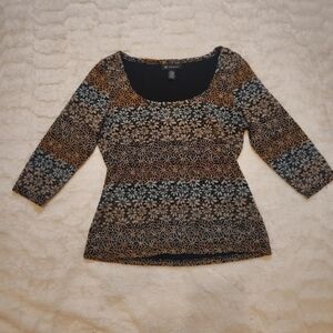 INC International Concepts Whimsigoth Top